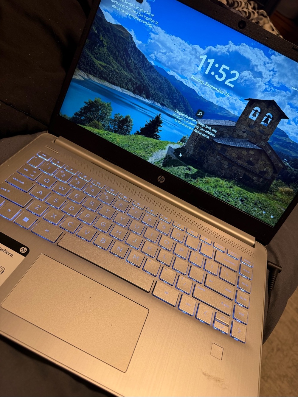 HP 14" Laptop - Intel Core i3 (11th Gen), 8GB RAM, 256GB SSD, Windows 11